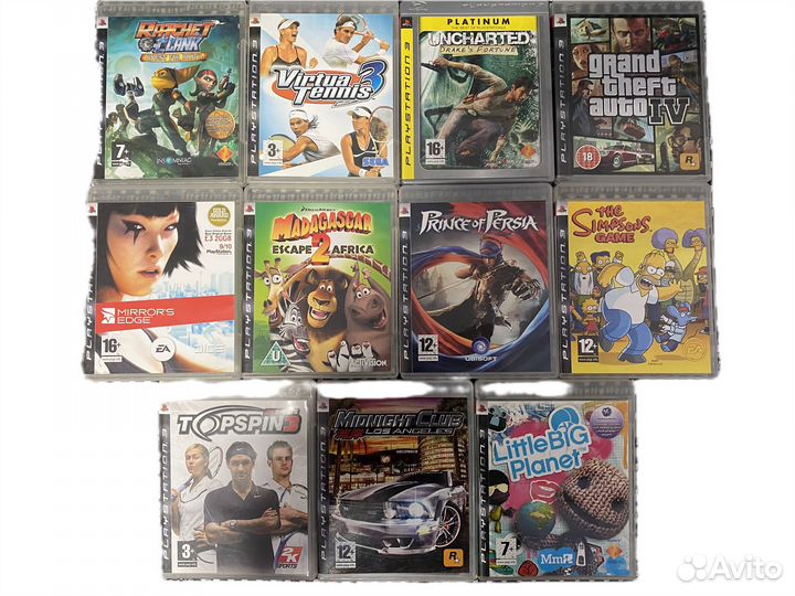 PS3 игры (диски)