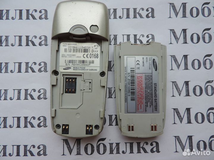 Телефон “Samsung N500”, требуется ремонт