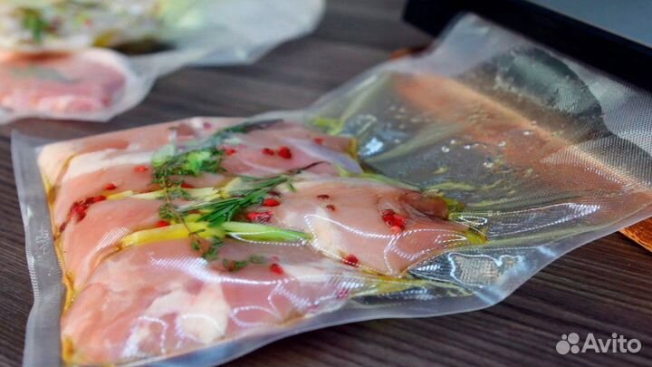 Вакуумные пакеты в рулоне гофрированные (рукава)