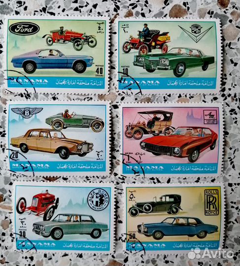 Марки разной тематики