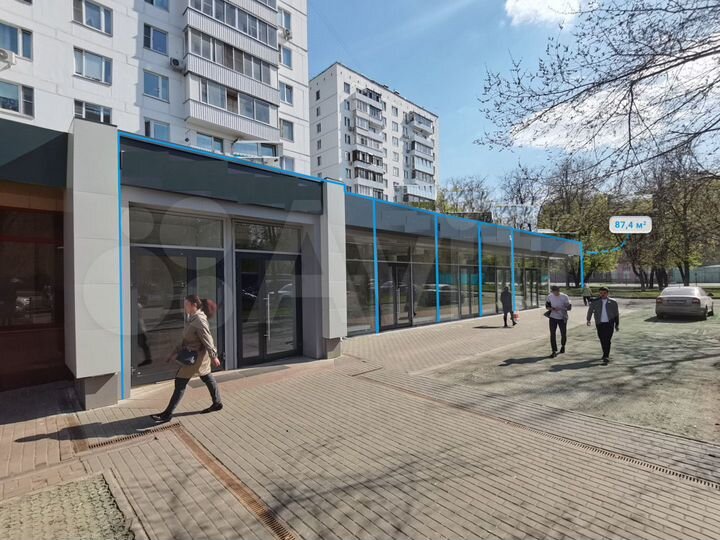 Сдам торговое помещение, 87.4 м²