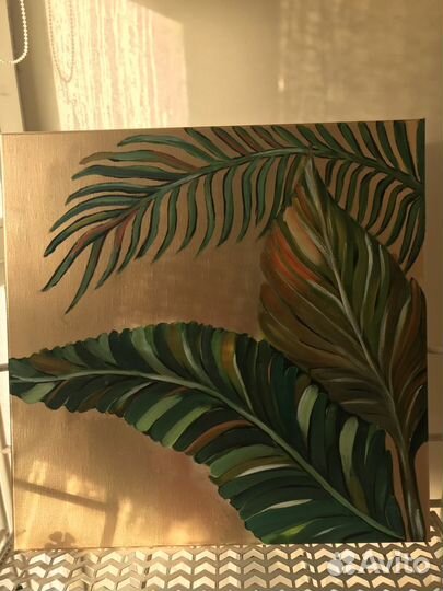 Интерьерная картина Тропические листья