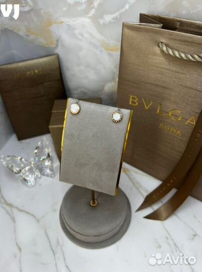 Пусеты Bvlgari