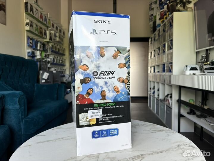 Sony PS5 Fat + Fifa24 1 год гарантии DNS