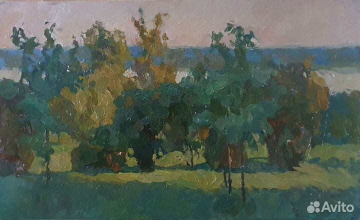 Картина маслом пейзаж
