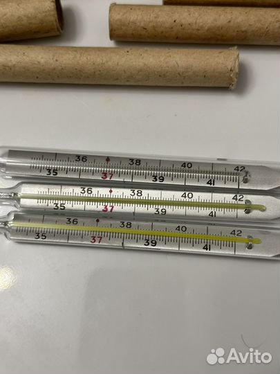 Термометр медицинский ртутный СССР