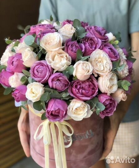 Большие розы букет роз