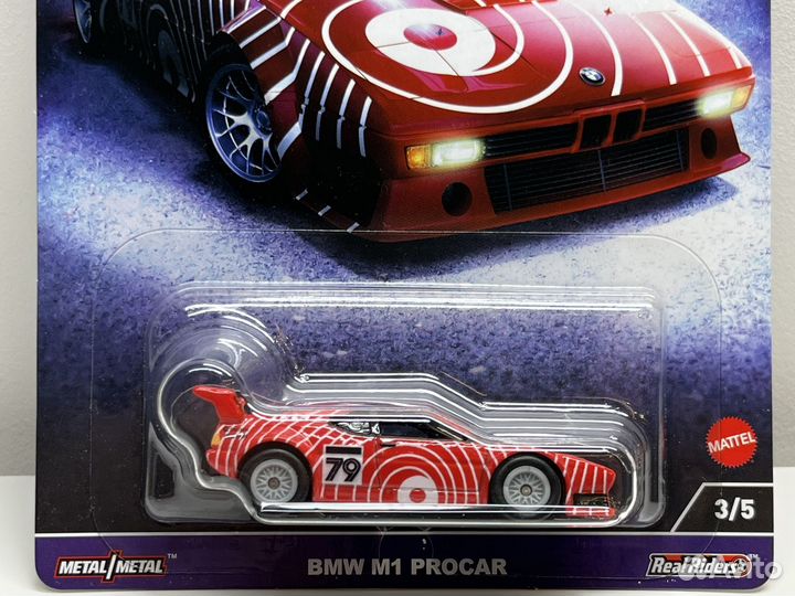 Hot wheels premium BMW M1 procar