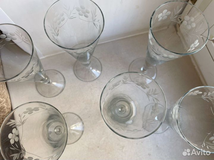 Бокалы набор новые СССР