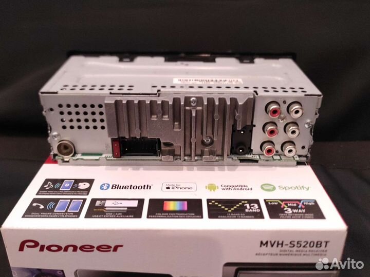 Магнитола pioneer mvh s520bt