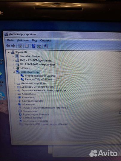 Ноутбук hp pavilion dv6 6169er