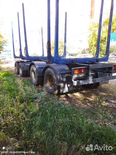 Прицеп лесовоз (сортиментовоз) Jyki Лесовозный прицеп, 1994