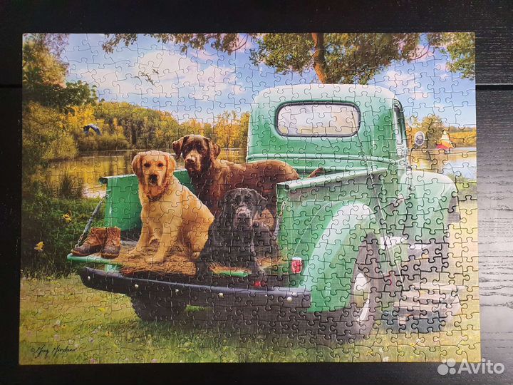 Пазл 500 деталей cobble hill