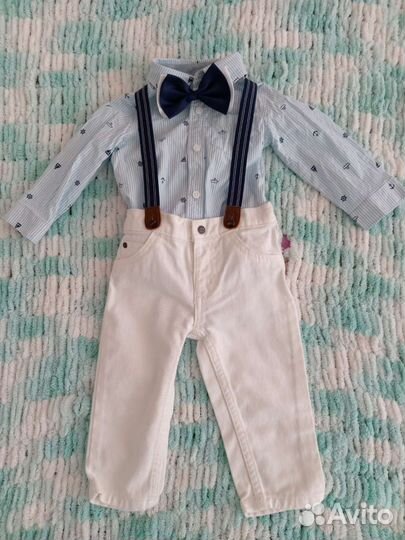 Костюм для мальчика 74-80, детские вещи