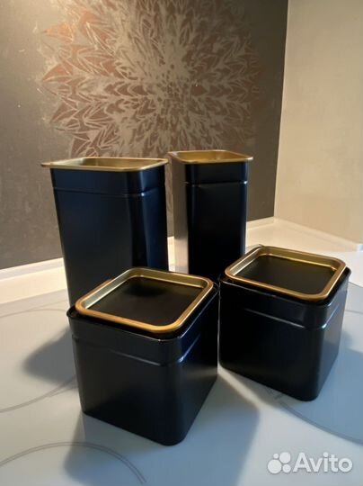 Банки для сыпучих продуктов IKEA (только цветные)