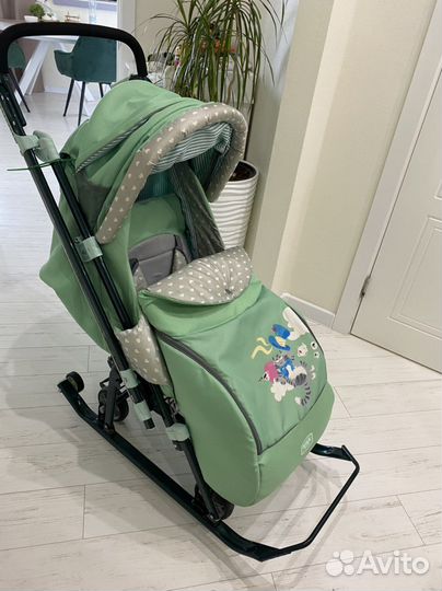 Коляска санки