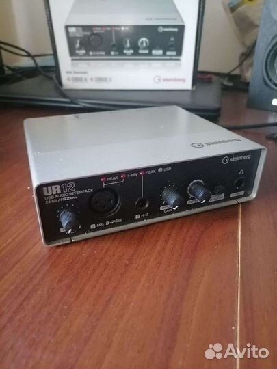 Звуковая карта Yamaha steinberg ur12