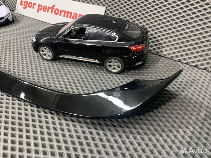 Спойлер BMW F20 LCI M Performance, черный глянец