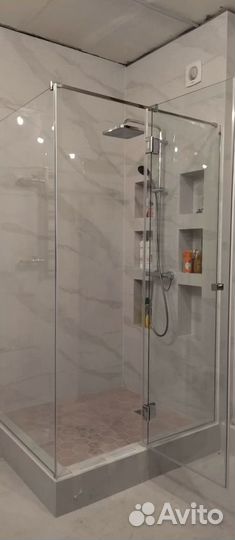 Душевая перегородка из стекла