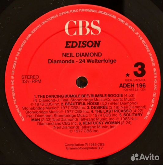 Neil Diamond The Very Best 2LP Пластинки