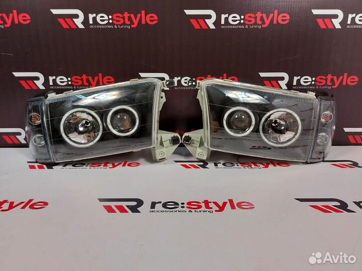 Фары Toyota Hilux Surf 185 LED Дымчатые S2286