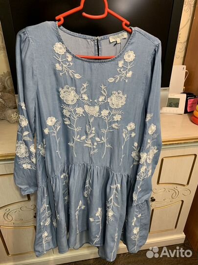 Платья джинсовые новые пакетом товарный остаток
