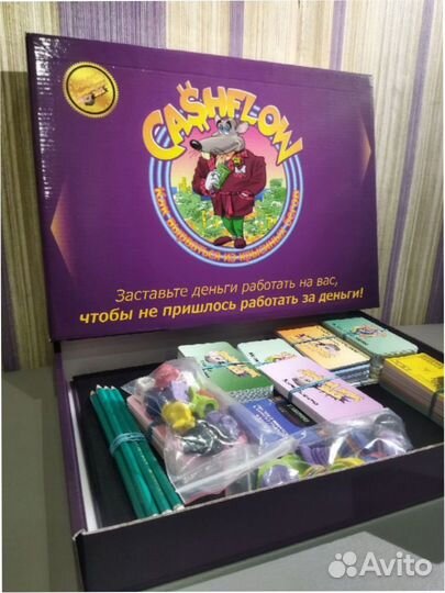 Игра Cashflow Денежный Поток *4мм