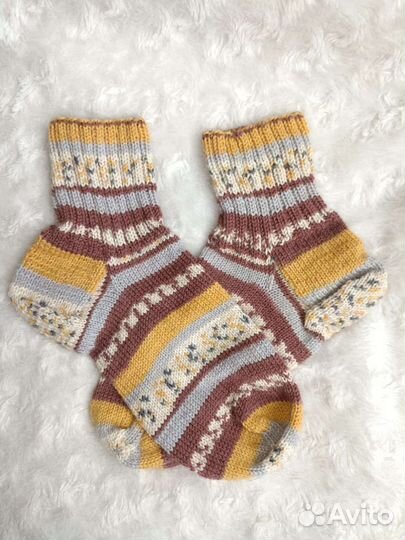 Носки вязаные ручной работы