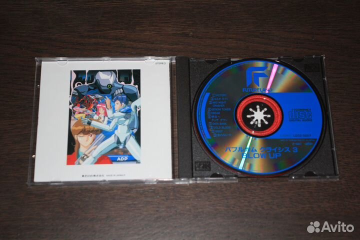 Bubblegum Crisis CD саундтрек orig japan полн комп
