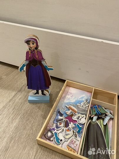 Магнитная кукла холодное сердце