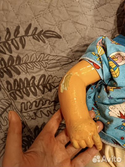 Кукла антикварная старинная