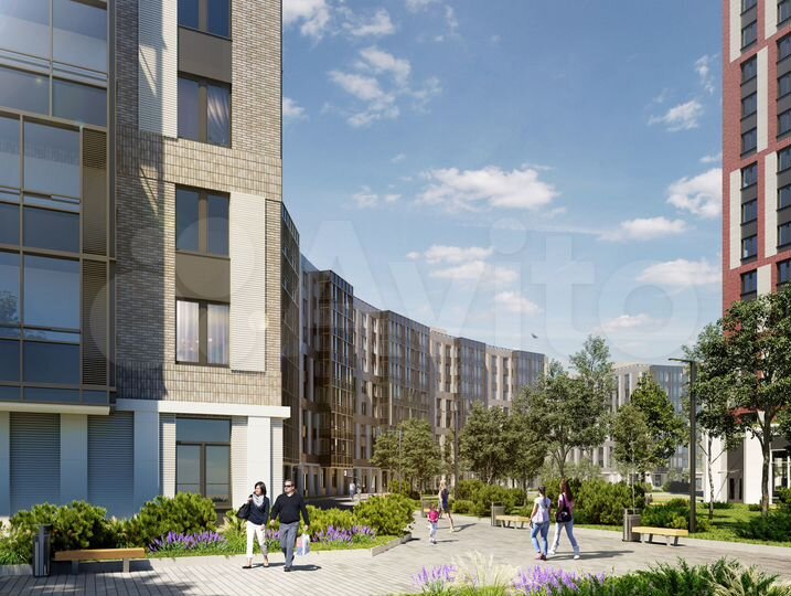 3-к. квартира, 84,4 м², 8/8 эт.