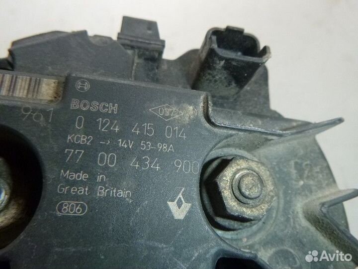 Генератор renault scenic I 1999-2002