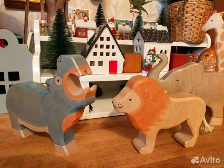 Игрушки из дерева