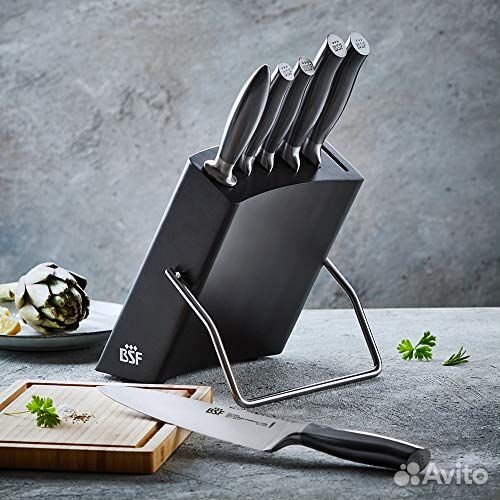 Набор ножей BSF Atlanta 7 предметов, дерево