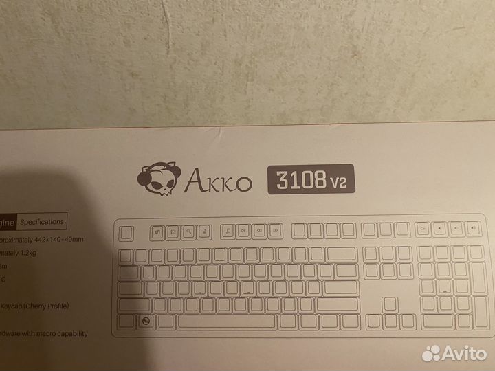 Проводная клавиатура Akko v2 3108