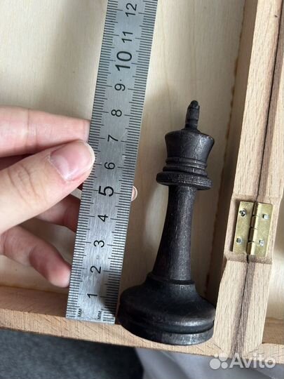 Шахматы большие деревянные с доской