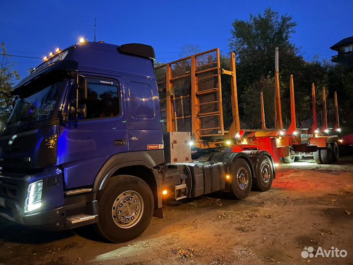 Услуги тягача лесовоза трала полуприцепа длиномер