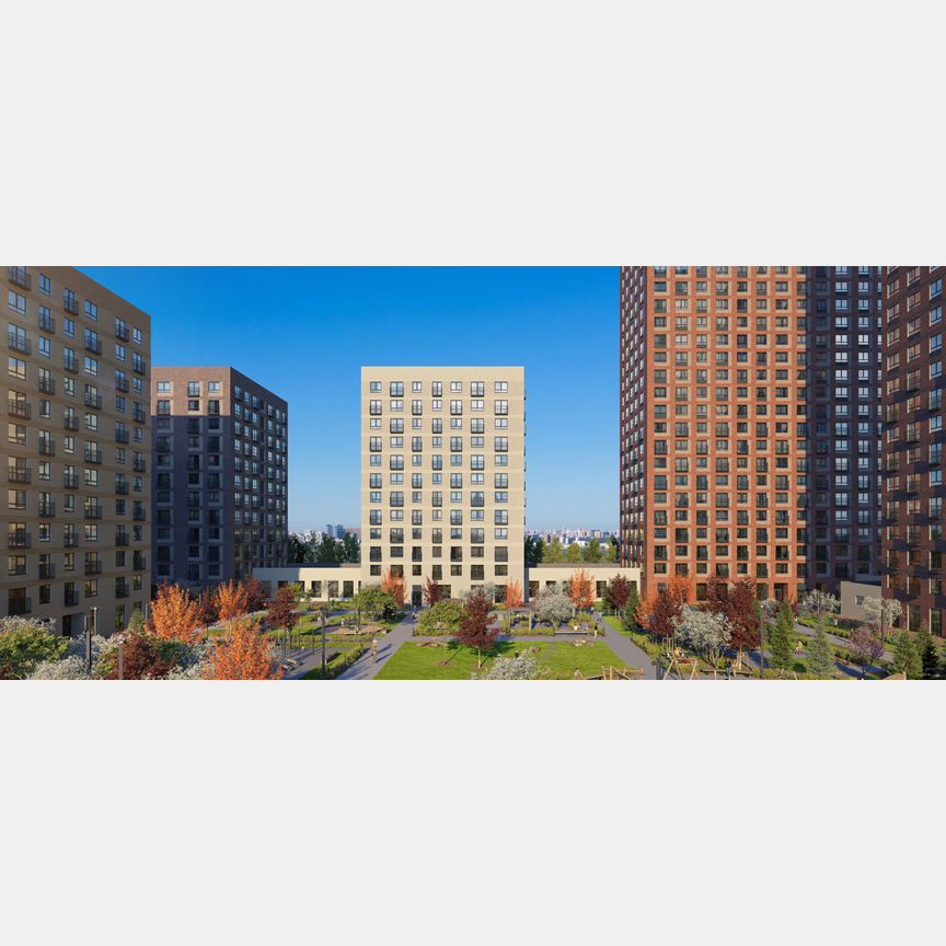 2-к. квартира, 66 м², 18/32 эт.