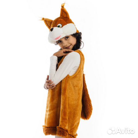 Карнавальный костюм белочка, лиса