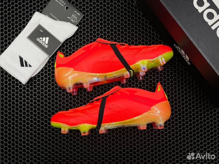 Бутсы adidas predator tongue fg