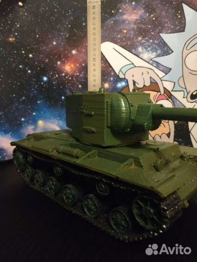 Модель танка кв2