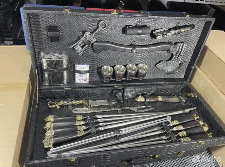 Шашлычный подарочный набор