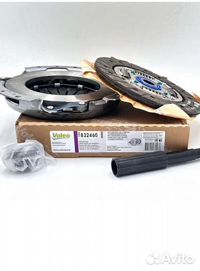 Комплект сцепления в сборе Ваз 2190 Valeo (трос)