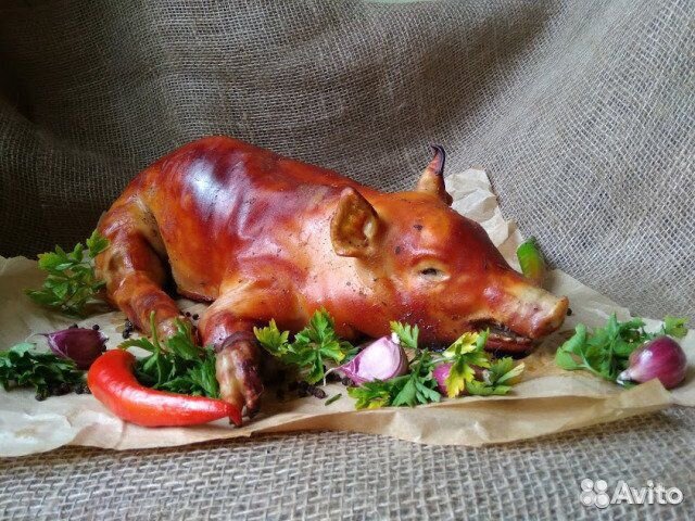 Молочный поросенок на стол