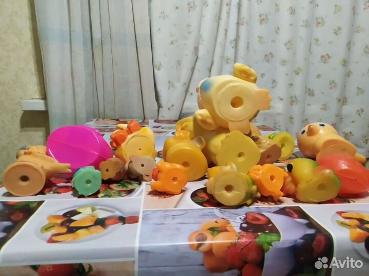 Резиновые игрушки СССР утки птицы