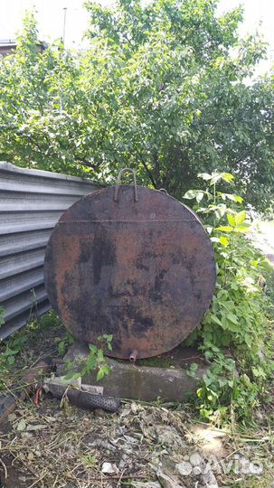 Ёмкость круглая для воды на дачу
