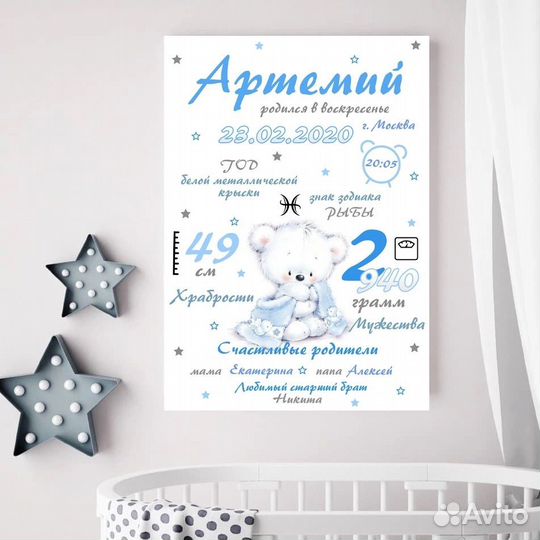 Метрики для мальчиков