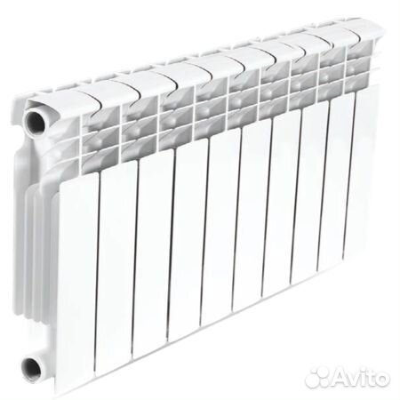 Бм Аquaprom 350/80/10с радиатор биметаллический