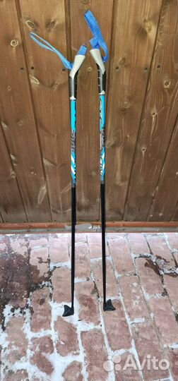 Лыжи беговые детские 163 (Комплект)